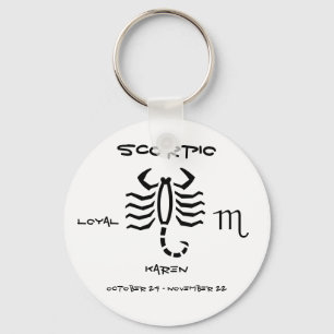 Llavero Escorpión personalizado