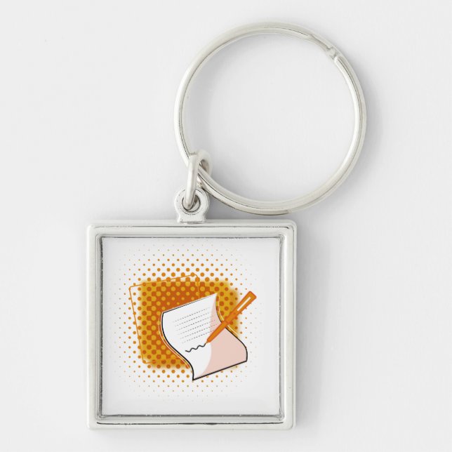 Llavero Escribiendo a Lover (Frente)