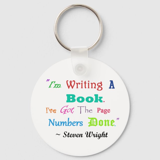 Llavero Escritores De Todo El Mundo (Anverso)