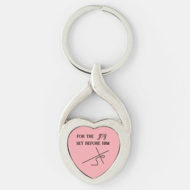 Llavero Escritura Cristo cruza l (Anverso)