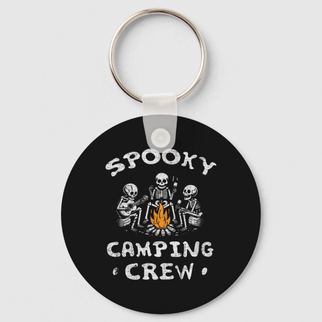 Llavero Escrúpulos de camping Halloween Camping Cam (Anverso)