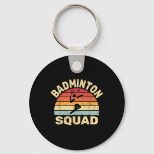 Llavero Escuadrón Badminton Para Hombres Vintage Shuttle S