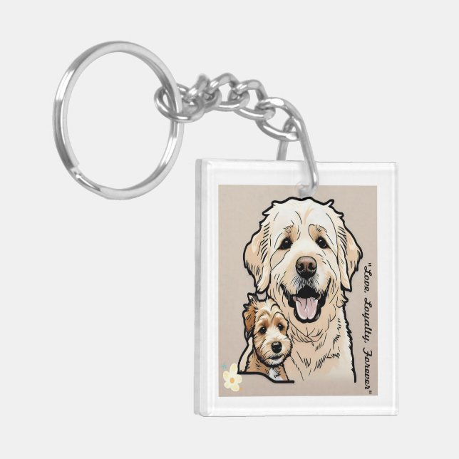 Llavero "Escuadrón de acurrucarse" (Frente Izquierda)