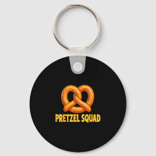 Llavero escuadrón de amantes de pretzels retorcidos