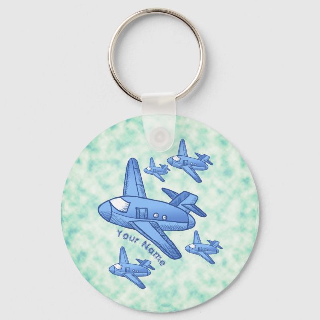 Llavero Escuadrón de aviones  (Anverso)