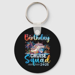 Llavero Escuadrón de crucero de cumpleaños 2025 Es mi fies
