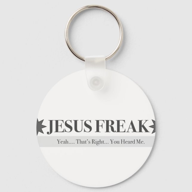 Llavero Escuadrón de Dios Jesús Freak (Anverso)