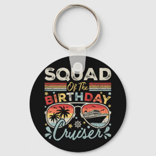 Llavero Escuadrón del círculo de vacaciones de crucero de