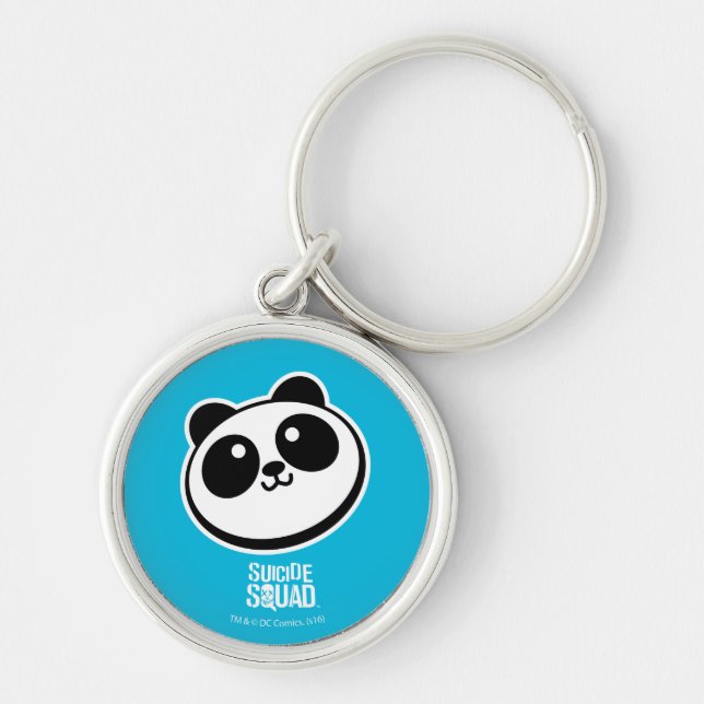 Llavero Escuadrón suicida | Logo de Panda Purveyors (Frente)