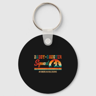 Llavero escuadrón vintage retro papá hija día del padre