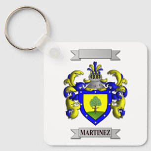 Llavero Escudo Apellido Familia Martinez Aluminio