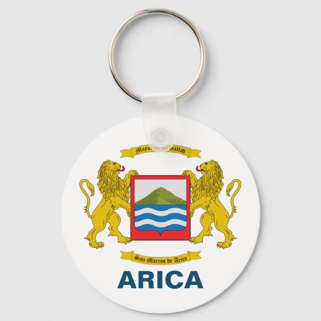 Llavero Escudo de armas de África, Chile (Anverso)