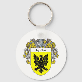 Llavero Escudo de armas de Aguilar (Mantled)
