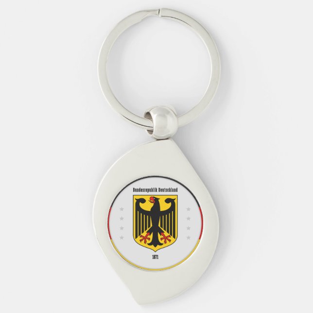 Llavero Escudo de armas de Alemania (Anverso)