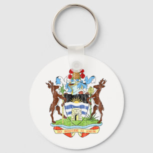 Llavero Escudo De Armas De Antigua Y Barbuda
