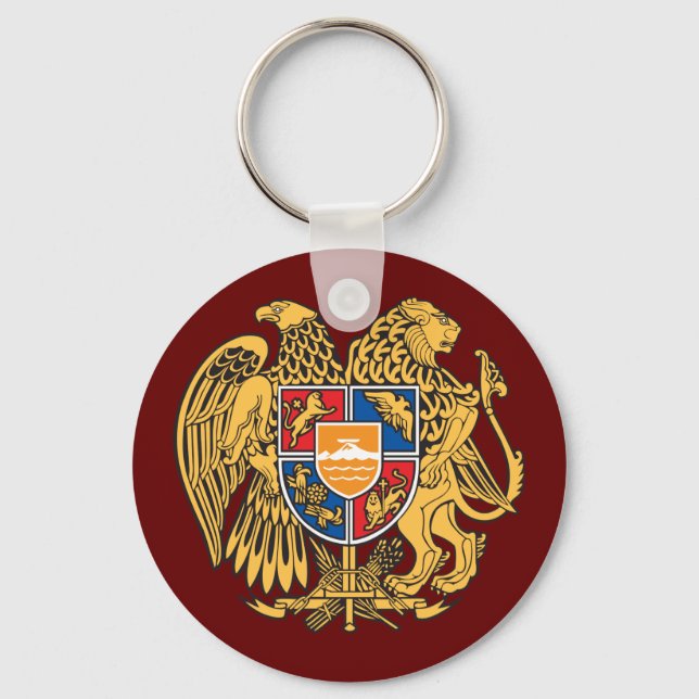 Llavero Escudo de armas de Armenia (Anverso)