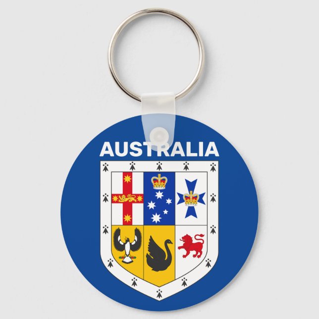 Llavero Escudo de armas de Australia (Anverso)