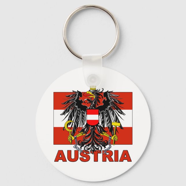 Llavero Escudo de armas de Austria (Anverso)