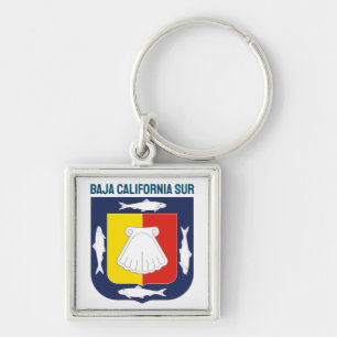 Llavero Escudo de armas de Baja California Sur