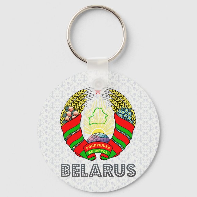 Llavero Escudo de armas de Belarús (Anverso)