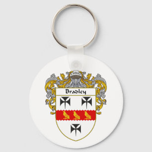 Llavero Escudo de armas de Bradley (cubierto)