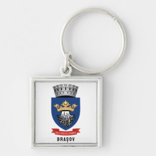 Llavero Escudo de armas de Brașov, Rumania