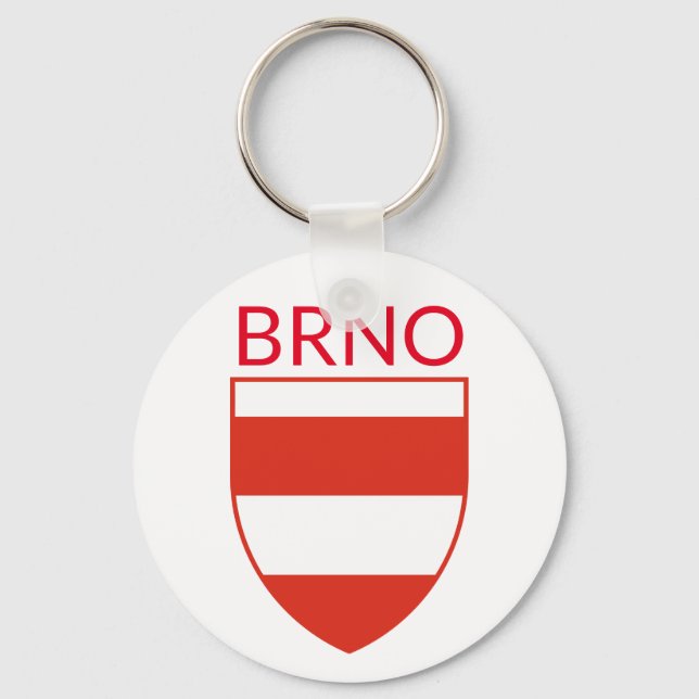 Llavero Escudo de armas de Brno - CZECHIA (Anverso)