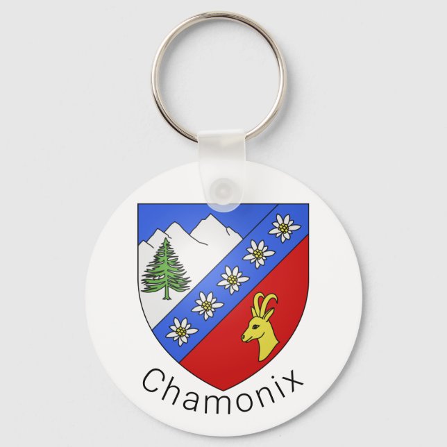Llavero Escudo de armas de Chamonix (Anverso)