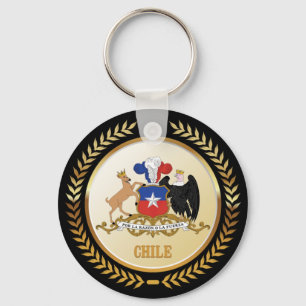 Llavero Escudo de Armas de Chile
