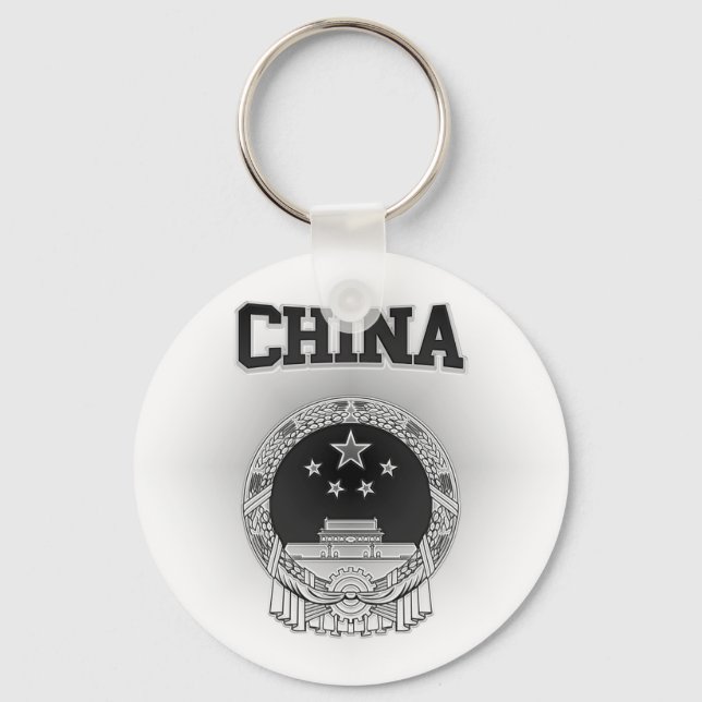 Llavero Escudo de armas de China (Anverso)