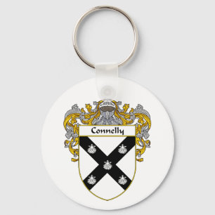 Llavero Escudo de armas de Connelly (cubierto)