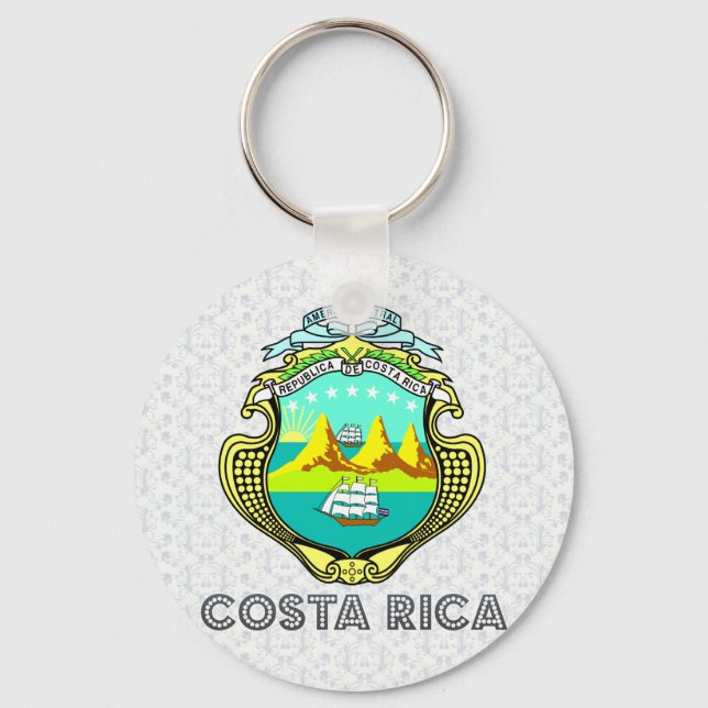 Llavero Escudo de armas de Costa Rica (Anverso)