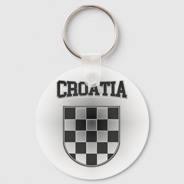 Llavero Escudo de armas de Croacia (Anverso)