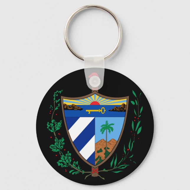 Llavero escudo de armas de cuba (Anverso)
