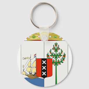 Llavero Escudo de armas de Curaçao