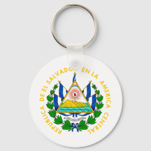 Llavero Escudo de armas de El Salvador