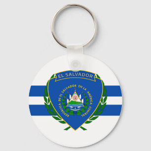 Llavero Escudo de armas de El Salvador
