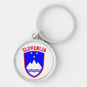 Llavero Escudo de armas de ESLOVENIA