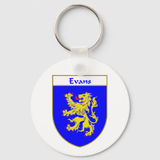 Llavero Escudo de armas de Evans/escudo familiar (Gales)