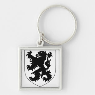 Llavero Escudo de Armas de Flandes