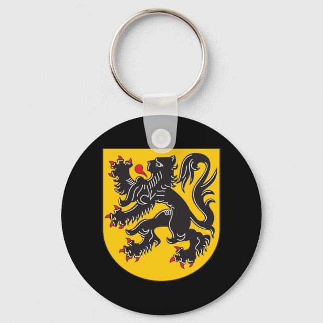 Llavero Escudo De Armas De Flandes (Anverso)