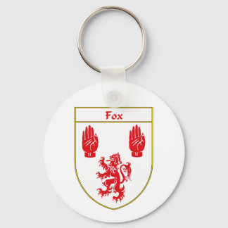Llavero Escudo de armas de Fox/escudo familiar