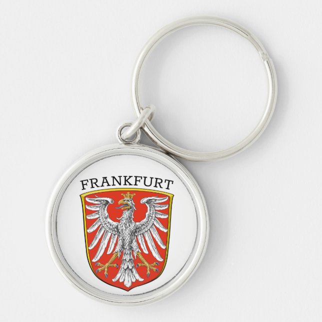 Llavero Escudo de armas de Fráncfort - ALEMANIA (Frente)