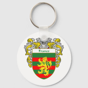 Llavero Escudo de armas de Franco (cubierto)