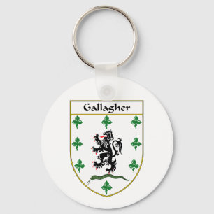 Llavero Escudo de armas de Gallagher/escudo de la familia