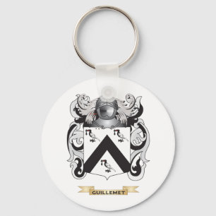 Llavero Escudo de armas de Guillemet (escudo de la