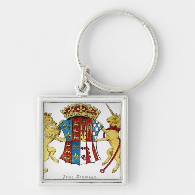 Llavero Escudo de armas de Jane Seymour (Frente)
