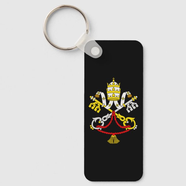 Llavero Escudo de armas de la Ciudad del Vaticano (Anverso)