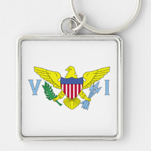 Llavero Escudo de armas de las Islas Vírgenes