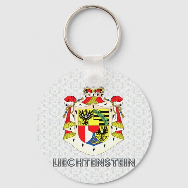 Llavero Escudo de armas de Liechtenstein (Anverso)